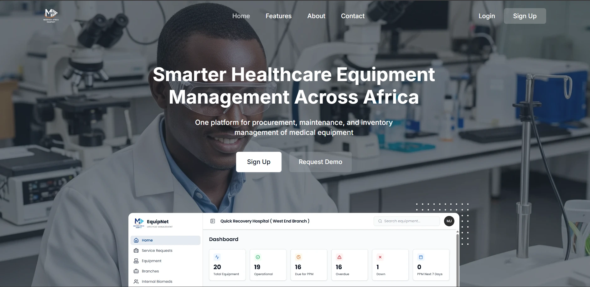 Preview of the MEDevice Africa EquipNet YouTube video